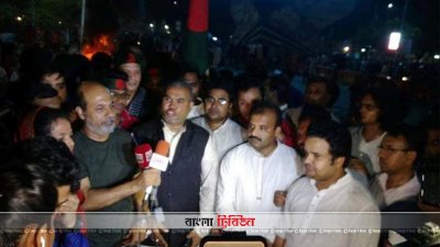 মুক্তিযুদ্ধ মঞ্চের সংবাদ সম্মেলন