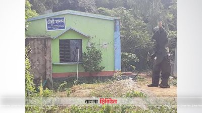 চৌধুরী ম্যানশন নামের এই বাড়িটিই জঙ্গি আস্তানা