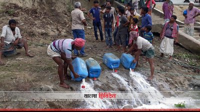 জব্দ দুধ ফেলে দেওয়া হয়