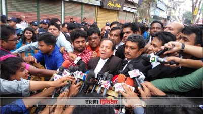 রায়ের পর প্রতিক্রিয়া জানাচ্ছেন সানাউল্লাহ মিয়া