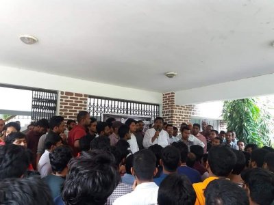 মাভাবিপ্রবিতে পঞ্চম দিনেও বিক্ষোভ ও অবস্থান কর্মসূচি