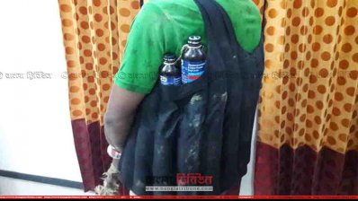 হিলিতে উদ্ধার হওয়া ফেন্সিডিল