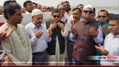 ব্রাহ্মণবাড়িয়ায় শেখ হাসিনা সড়কের ওপর দুইটি সেতুর ভিত্তি প্রস্তর স্থাপন