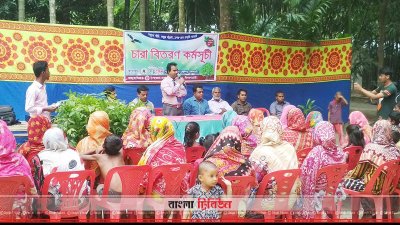 চারা বিতরণ