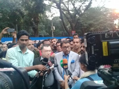 বিএনপির সংস্কারপন্থী নেতারা দলে ফিরে আসার পর প্রেস ব্রিফিং