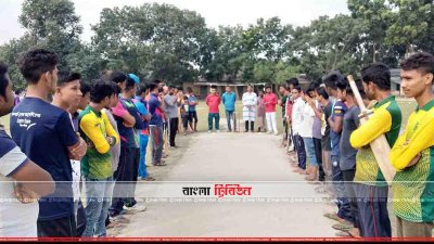 হিলিতে সিক্স ‘এ’ সাইড ক্রিকেটে চ্যাম্পিয়ন ভিকট্রি টাইগার্স