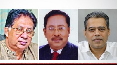  শমসের মবিন চৌধুরী, গোলাম সারোয়ার মিলন ও মাহী বি চৌধুরী
