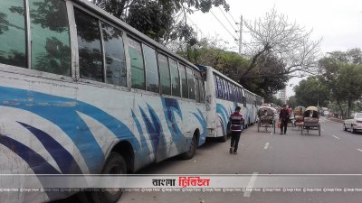 গণপরিবহন &zwj;শূন্যতায় দুর্ভোগে যাত্রীরা