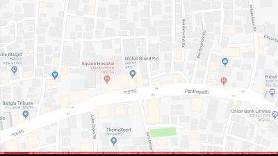 পান্থপথে অ্যাম্বুলেন্সের চাপায় গৃহকর্মীর মৃত্যু