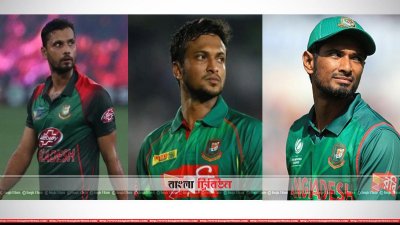 বাংলাদেশ কোচের দৃষ্টিতে ‘তিন অধিনায়ক’