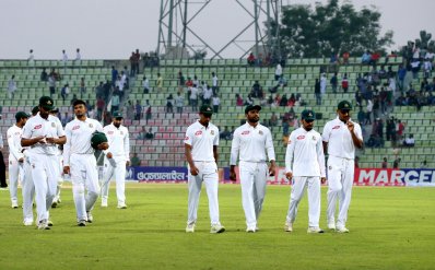 হতাশা নিয়ে মাঠ ছাড়তে হলো বাংলাদেশকে