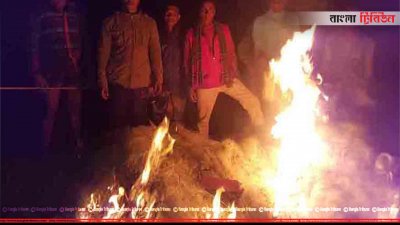 বাগেরহাটে ২০ হাজার মিটার কারেন্ট জাল পুড়িয়ে ধ্বংস