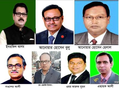 প্রার্থীদের কয়েকজন