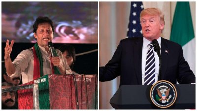 ট্রাম্পকে একহাত নিলেন ইমরান খান