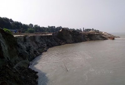রাজবাড়ীর পদ্মায় ভাঙন