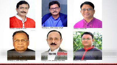 দিনাজপুরের ছয়টি আসন থেকে এই ছয়জন মনোনয়ন পেয়েছেন