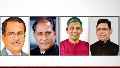 জাহাঙ্গীর কবির নানক, মো. আব্দুর রহমান, আ ফ ম বাহাউদ্দিন নাছিম এবং বি এম মোজাম্মেল হক