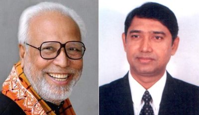 বঙ্গবীর কাদের সিদ্দিকী ও অ্যাডভোকেট আহমেদ আজম খান 