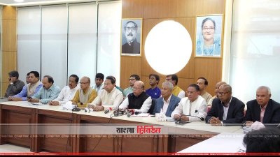 বিভিন্ন পেশাজীবীদের সঙ্গে মতবিনিময় করেন ১৪ দলের প্রতিনিধিরা