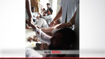 হাসপাতালে চিকিৎসাধীন মুসল্লিরা