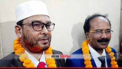সভাপতি আতাউর রহমান মুক্তা ও সম্পাদক সাইফুল ইসলাম