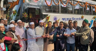 বাংলাবান্দা থেকে বগুড়া পর্যন্ত বাস সার্ভিস চালু