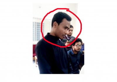 পবিপ্রবিতে ইভটিজিংয়ের দায়ে যুবককে গণধোলাই