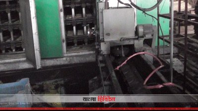 পুড়ে যাওয়া প্লাইউড কারখানা