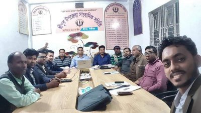বিজয় দিবস উপলক্ষে শ্রীপুর উপজেলা সাংবাদিক সমিতির আলোচনা