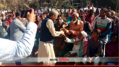 ঠাকুরগাঁওয়ে নির্বাচনি প্রচারণায় মির্জা ফখরুল ইসলাম আলমগীর