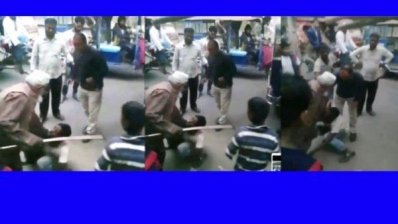 সোনারগাঁয়ে প্রকাশ্যে নসিমনের চালককে পেটালেন পৌর মেয়র
