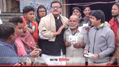 দিনাজপুরে নির্বাচনি প্রচারণায় খালিদ মাহমুদ চৌধুরী