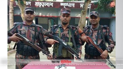 যশোর সীমান্তে বিদেশি পিস্তল ও গুলি উদ্ধার