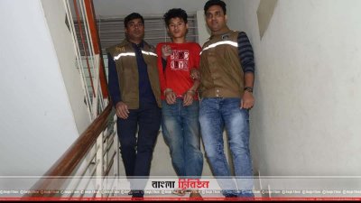 গ্রেফতার জয়েস চাকমা (ছবি&ndash; প্রতিনিধি)
