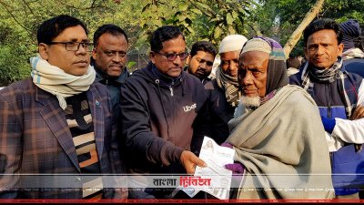 মহাজোট প্রার্থীর প্রচারে সাকিব আল হাসানের বাবা