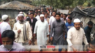 নির্বাচনি প্রচারে বিএনপি প্রার্থী 