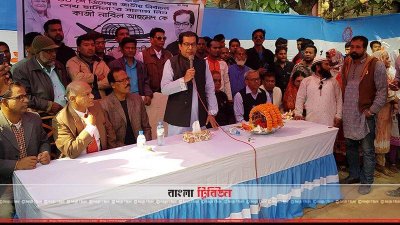 যশোরে নির্বাচনি প্রচারণায় আওয়ামী লীগের প্রার্থী কাজী নাবিল আহমেদ