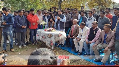যশোরে নির্বাচনি প্রচারণায় আওয়ামী লীগের প্রার্থী কাজী নাবিল আহমেদ