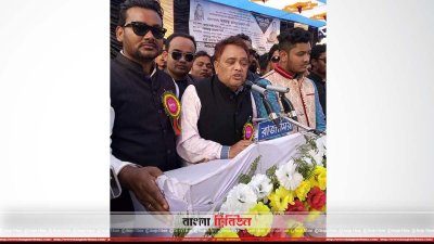 বক্তব্য রাখছেন আব্দুর রহমান বদি (ছবি&ndash; প্রতিনিধি)