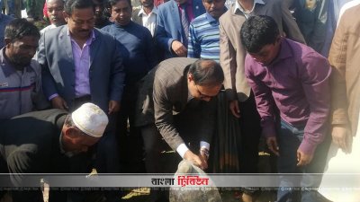 মৌলভীবাজারে দেড় কোটি টাকা ব্যয়ে খাল খনন শুরু