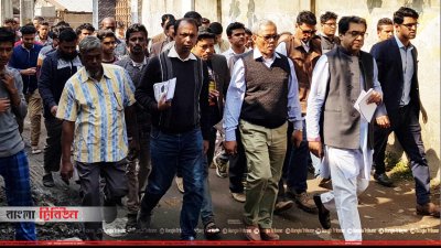 নির্বাচনি প্রচারণায় যশোর-৩ আসনে আওয়ামী লীগের প্রার্থী কাজী নাবিল আহমেদ