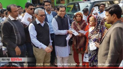 নির্বাচনি প্রচারণায় যশোর-৩ আসনে আওয়ামী লীগের প্রার্থী কাজী নাবিল আহমেদ 