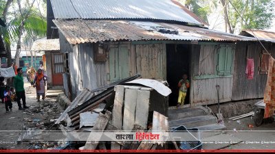 বিএনপি সমর্থক শাকিলের বাড়ি