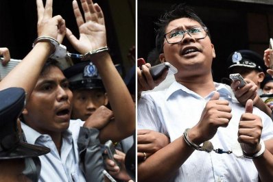 দুই রয়টার্স সাংবাদিক (কিয়াও সোয়ে ও ওয়া লোন)