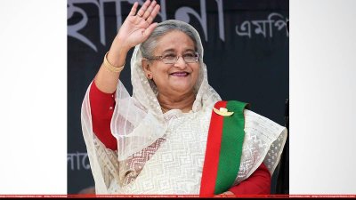 প্রধানমন্ত্রী শেখ হাসিনা (ছবি: ফোকাস বাংলা) 