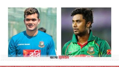 তাসকিন আহমেদ ও সাব্বির রহমান