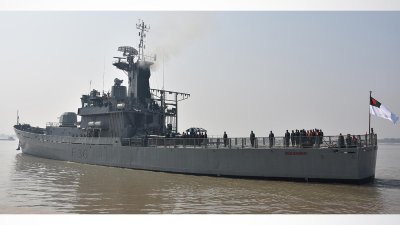 যুদ্ধজাহাজ ধলেশ্বরী (ছবি-আইএসপিআর)