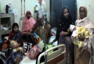 শীতজনিত রোগ আক্রান্ত হয়ে হাসপাতালে ভর্তি রোগীরা