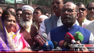 গোপালগঞ্জে গৃহায়ন ও গণপূর্ত মন্ত্রী শ ম রেজাউল করিম