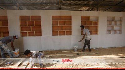 গ্রন্থমেলা আয়োজনের কর্মব্যস্ততা